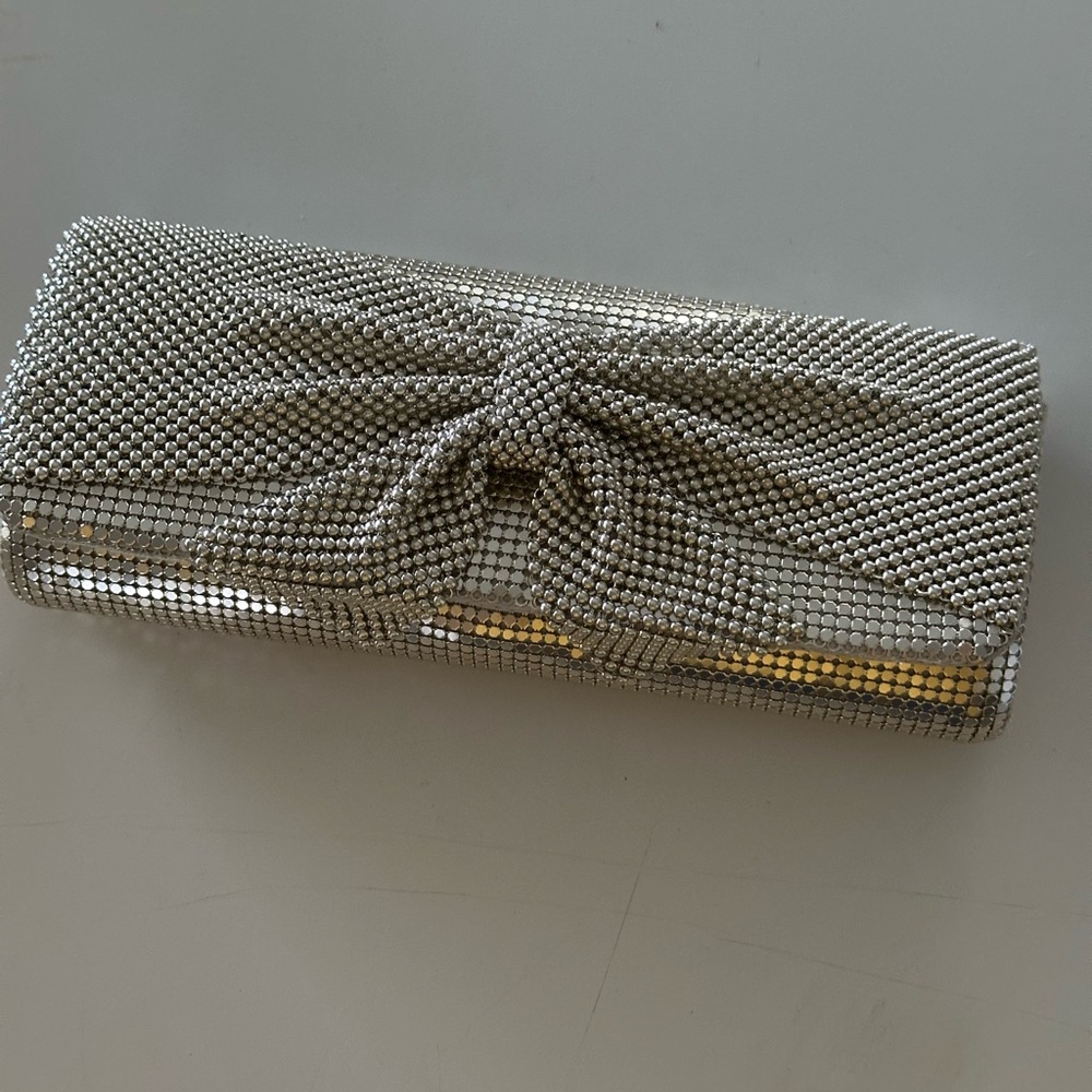 Elegant Silver Clutch
